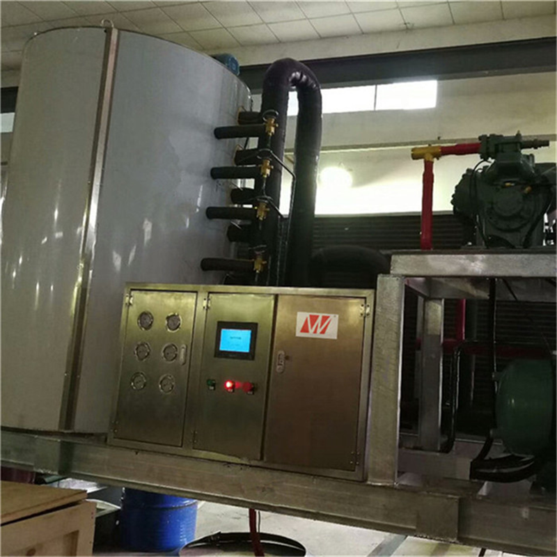 定制产量WPB-20T工程降混凝土降温片冰机